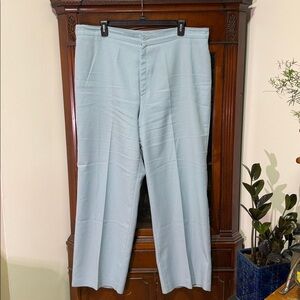 VINTAGE 70s 80s Levi's "FOR GALS" White Tab Light Blue Trousers (44x32)